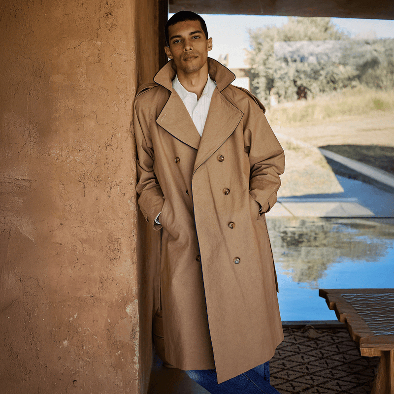 Canvas Trench Coat - RES IPSA
