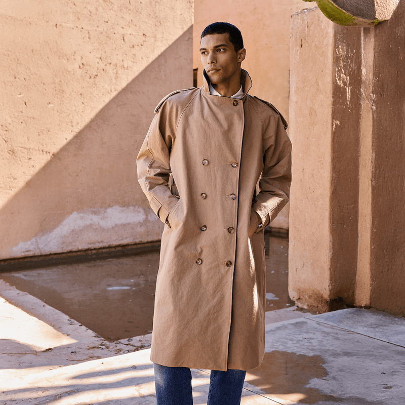 Canvas Trench Coat - RES IPSA