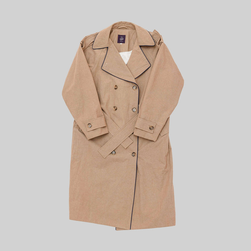 Canvas Trench Coat - RES IPSA