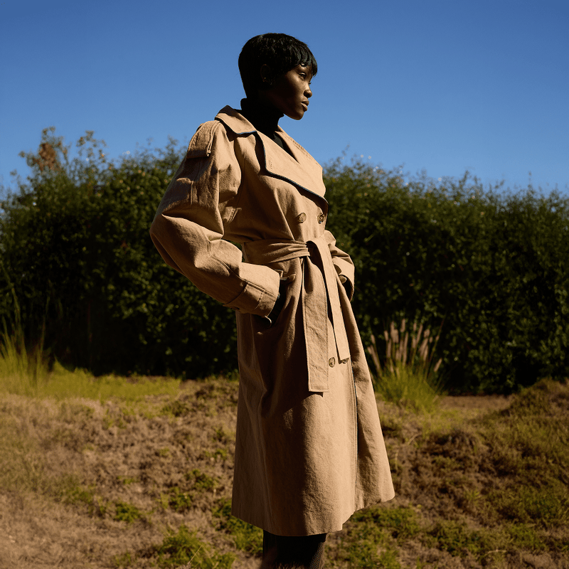 Canvas Trench Coat - RES IPSA