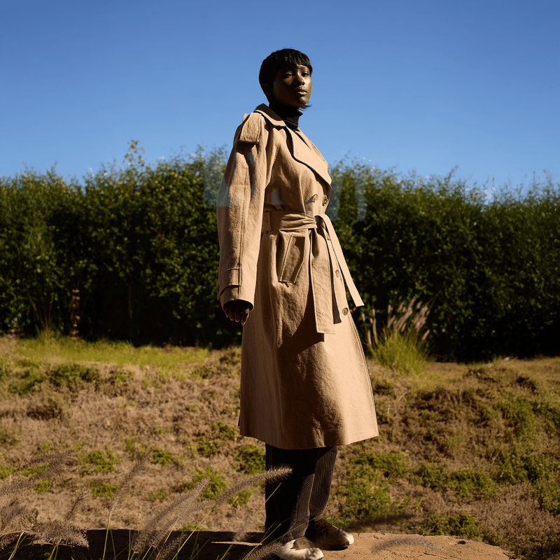Canvas Trench Coat - RES IPSA