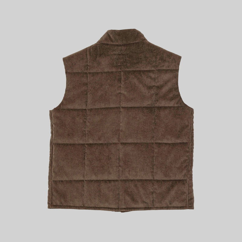 Corduroy Puffer Vest - RES IPSA