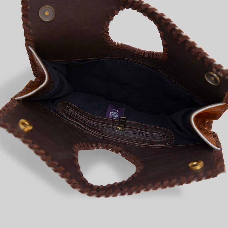 Cowhide Handbag - RES IPSA