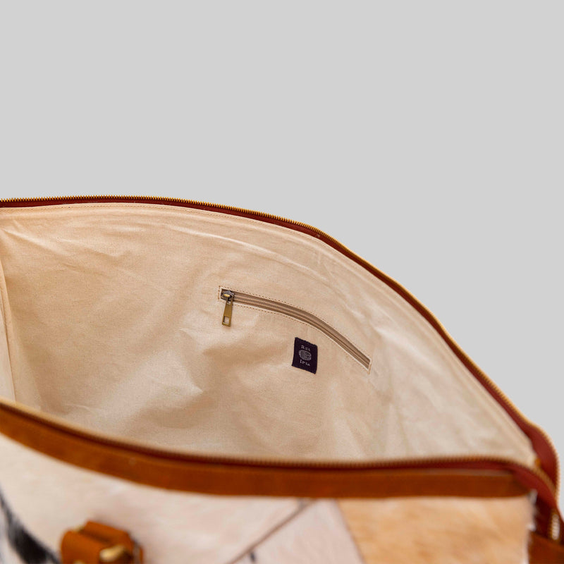 Cowhide Weekender Bag - RES IPSA