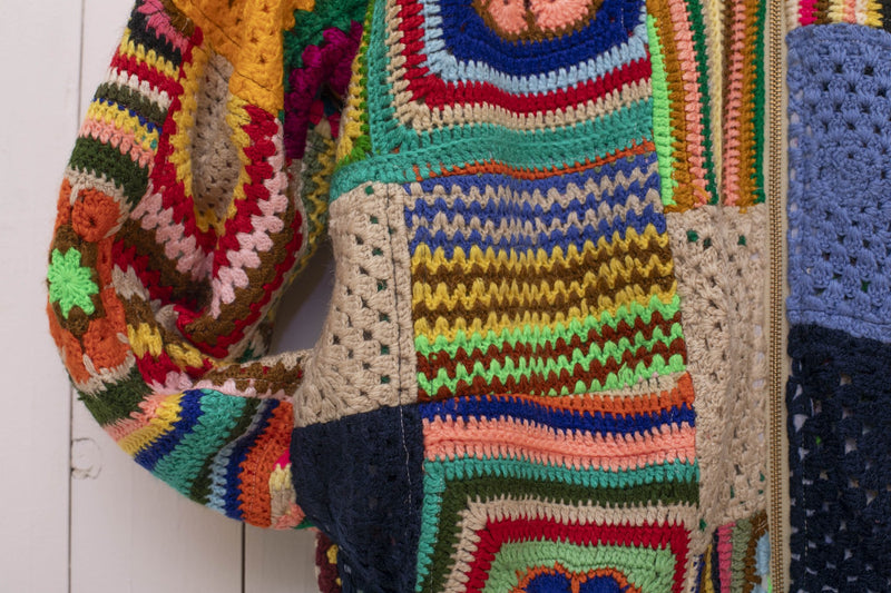Crochet Bomber Hoodie - RES IPSA