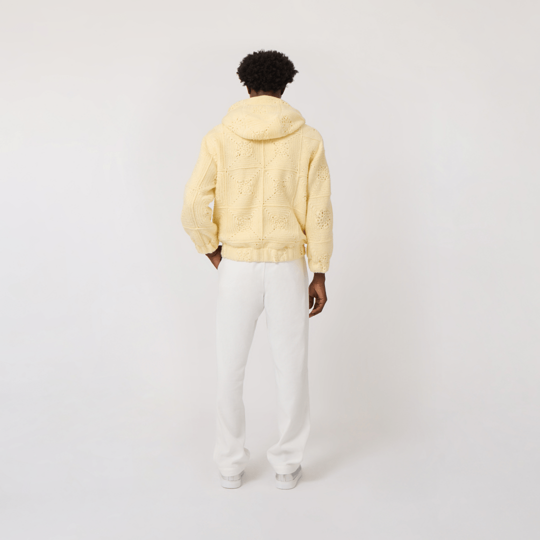 Crochet Bomber Hoodie - RES IPSA