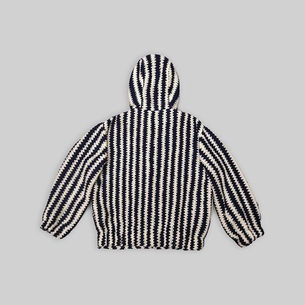 Crochet Bomber Hoodie - RES IPSA
