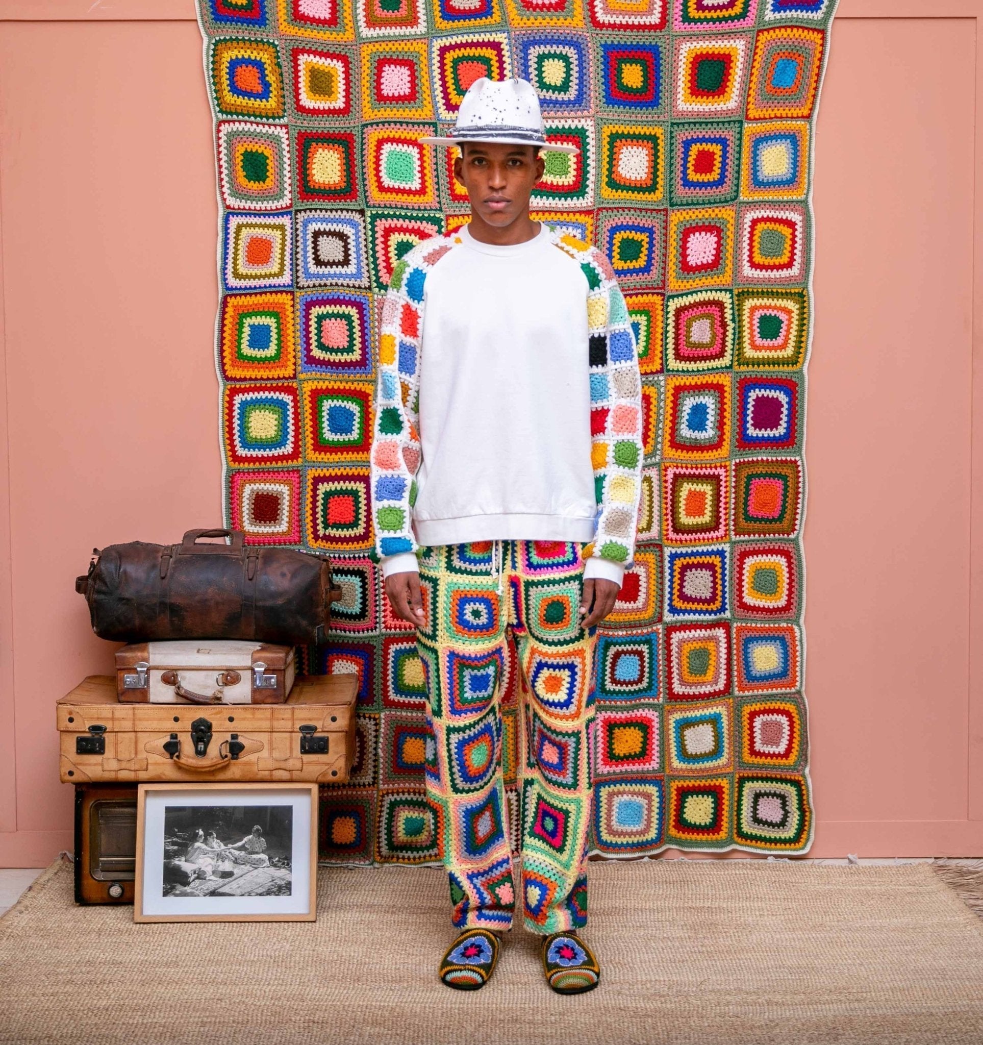 Crochet pants and top online
