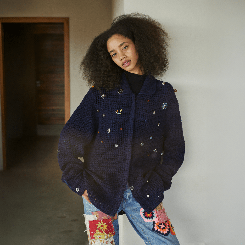 Crochet Shirt with Beads - RES IPSA