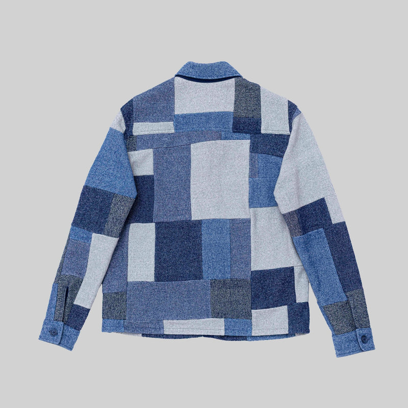Handwoven Dyed Patchwork Workshirt - RES IPSA