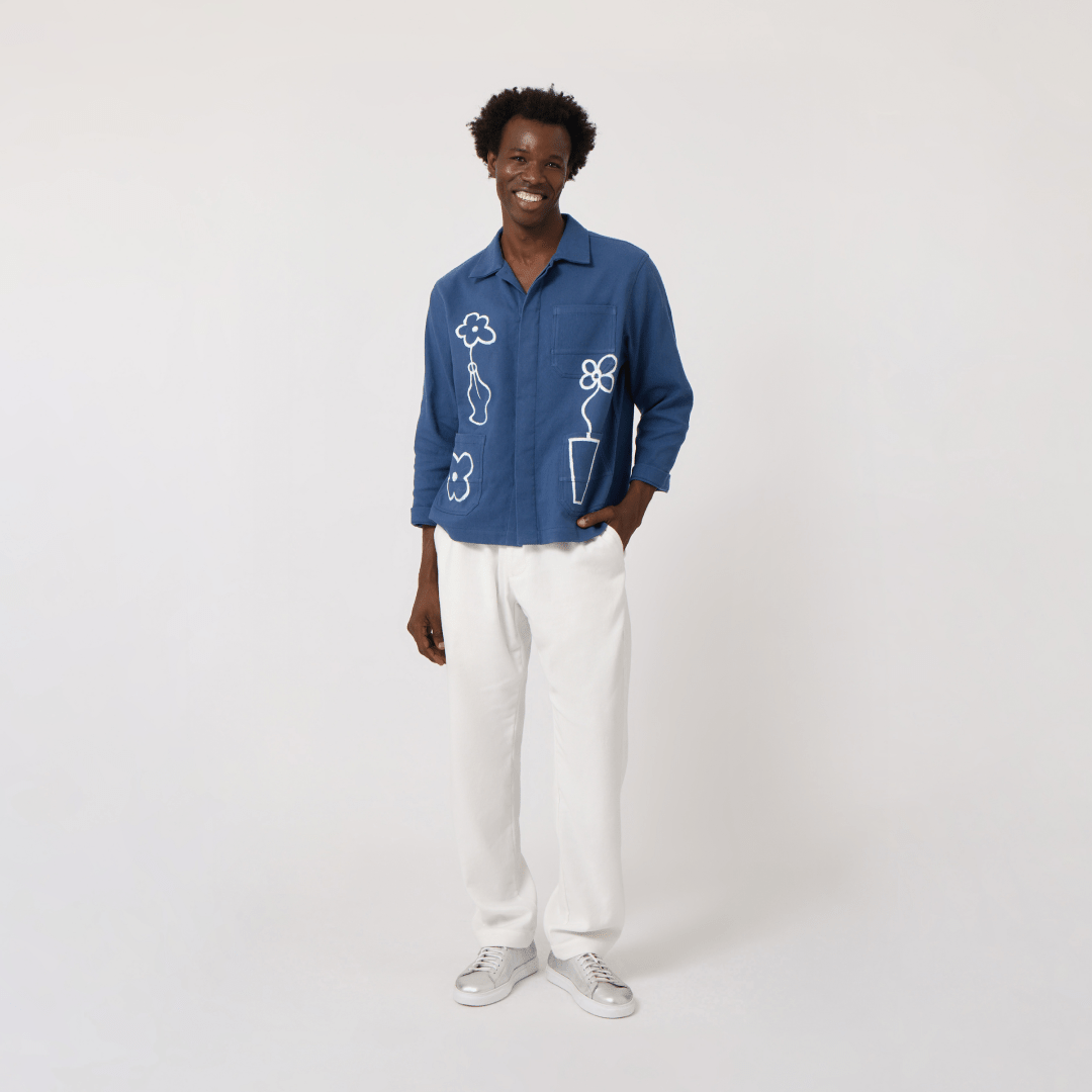 Handwoven Painted Workshirt - RES IPSA
