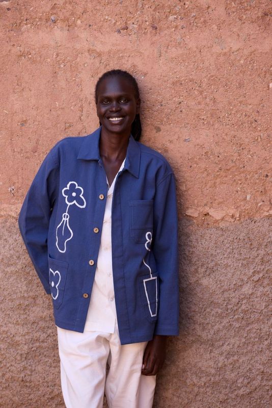 Handwoven Painted Workshirt - RES IPSA