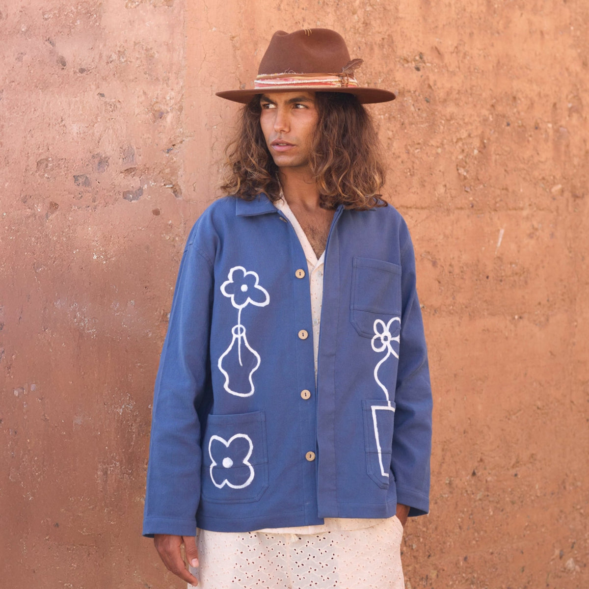 Handwoven Painted Workshirt - RES IPSA