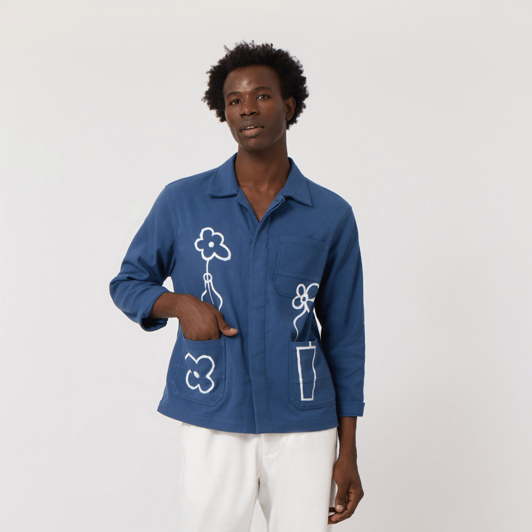 Handwoven Painted Workshirt - RES IPSA
