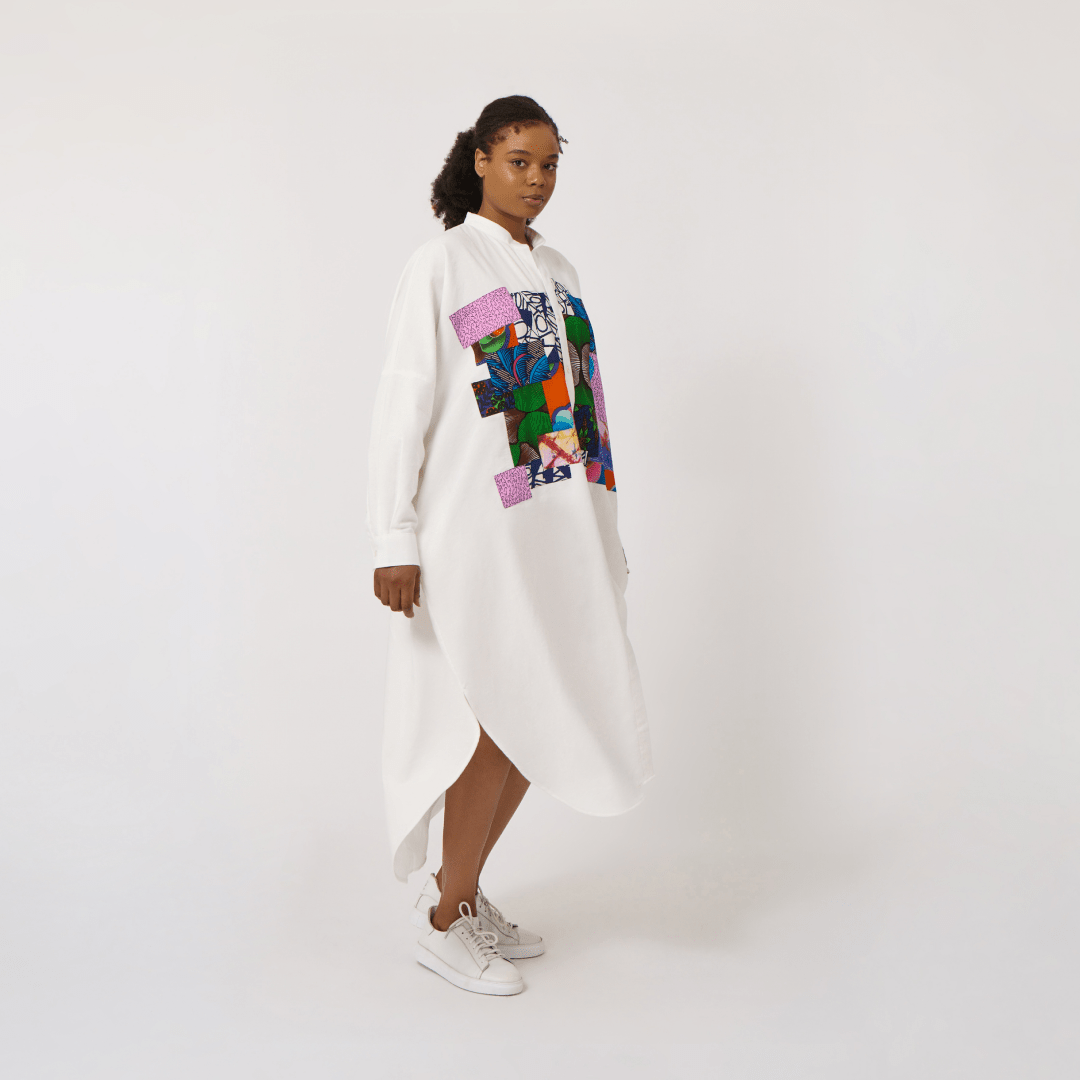 Handwoven Patched - Front Kaftan - RES IPSA