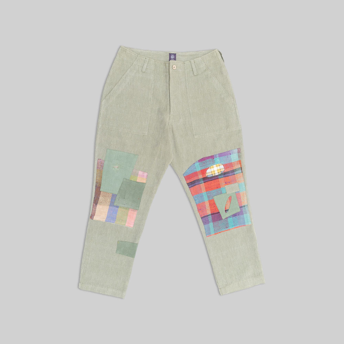 Handwoven Patched Pants - RES IPSA
