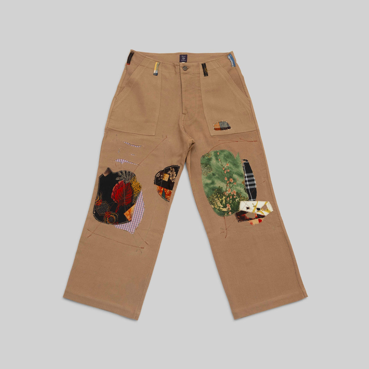 Handwoven Patched Pants - RES IPSA