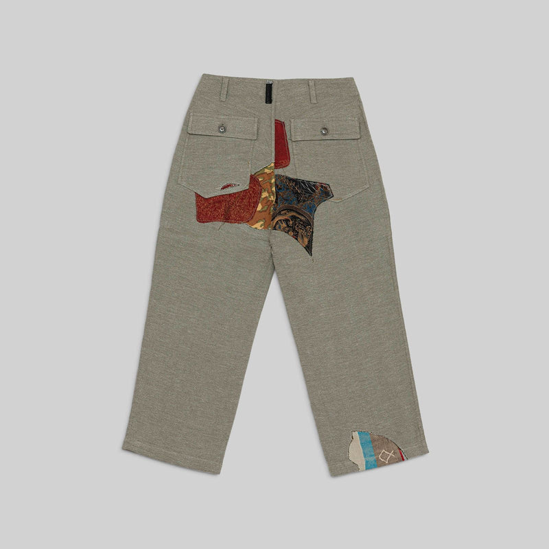 Handwoven Patched Pants - RES IPSA