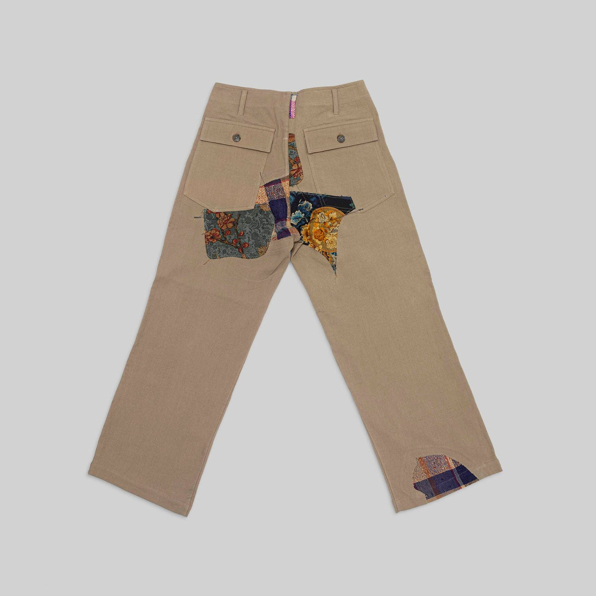 Handwoven Patched Pants - RES IPSA