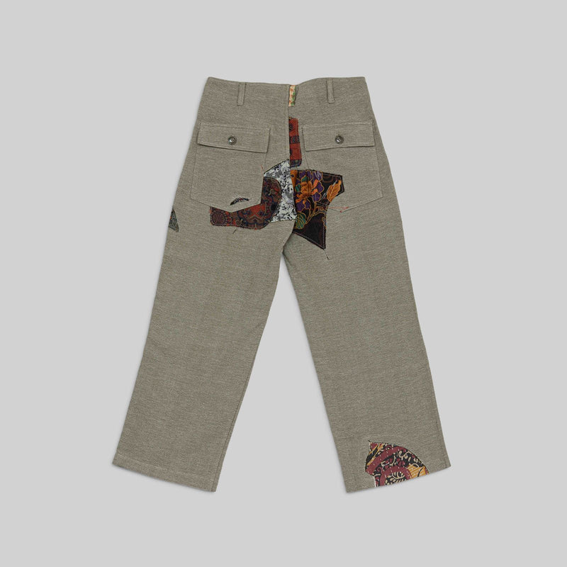 Handwoven Patched Pants - RES IPSA