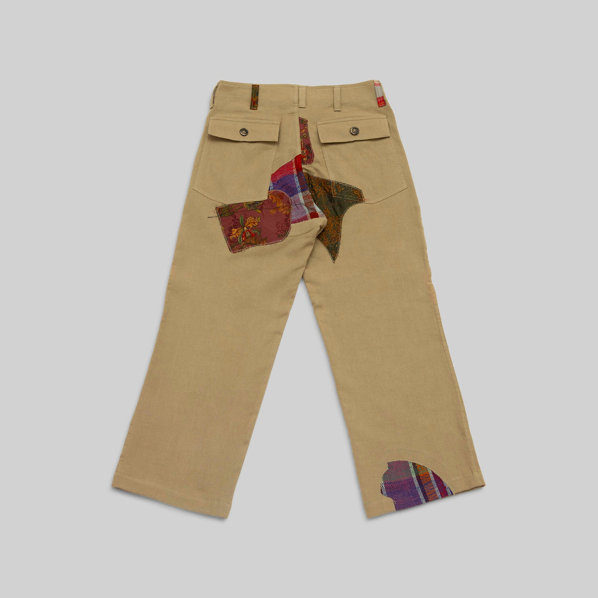 Handwoven Patched Pants - RES IPSA