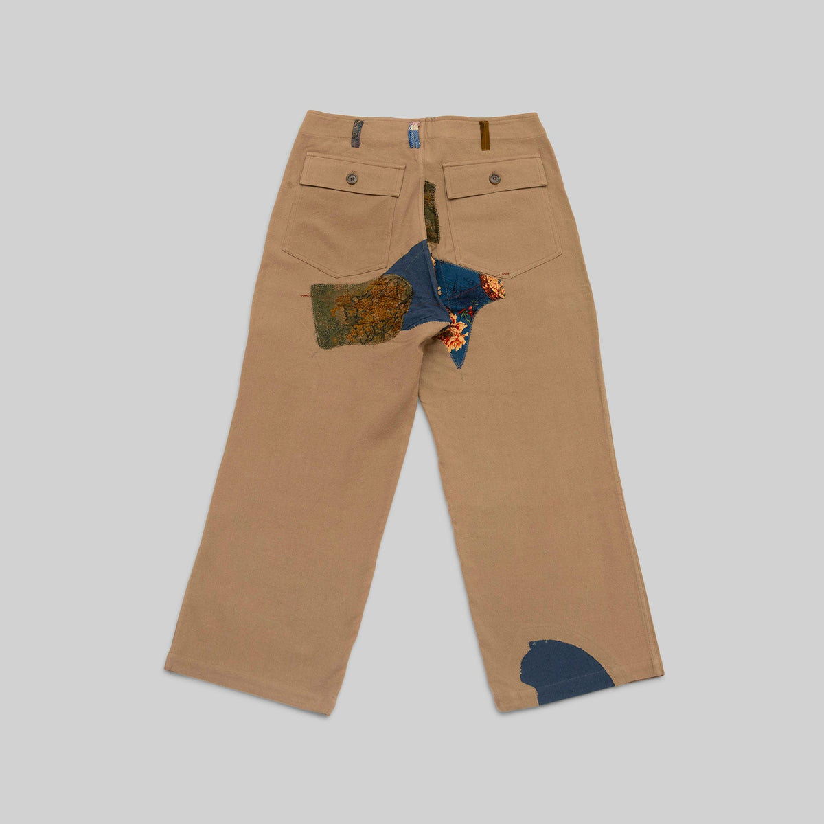 Handwoven Patched Pants - RES IPSA