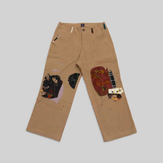 Handwoven Patched Pants - RES IPSA