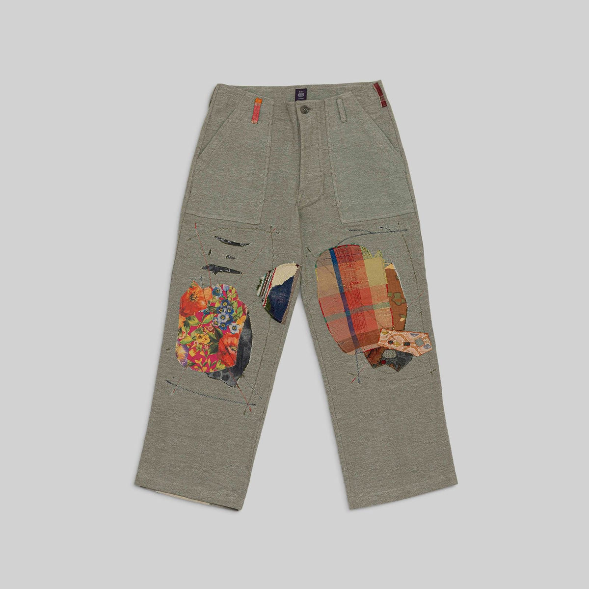 Handwoven Patched Pants - RES IPSA