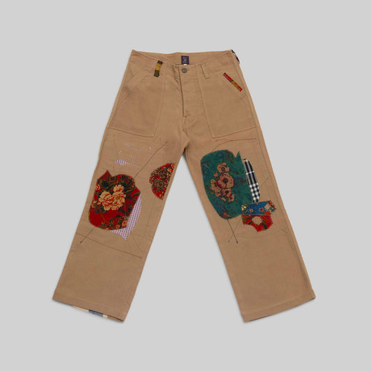 Handwoven Patched Pants - RES IPSA