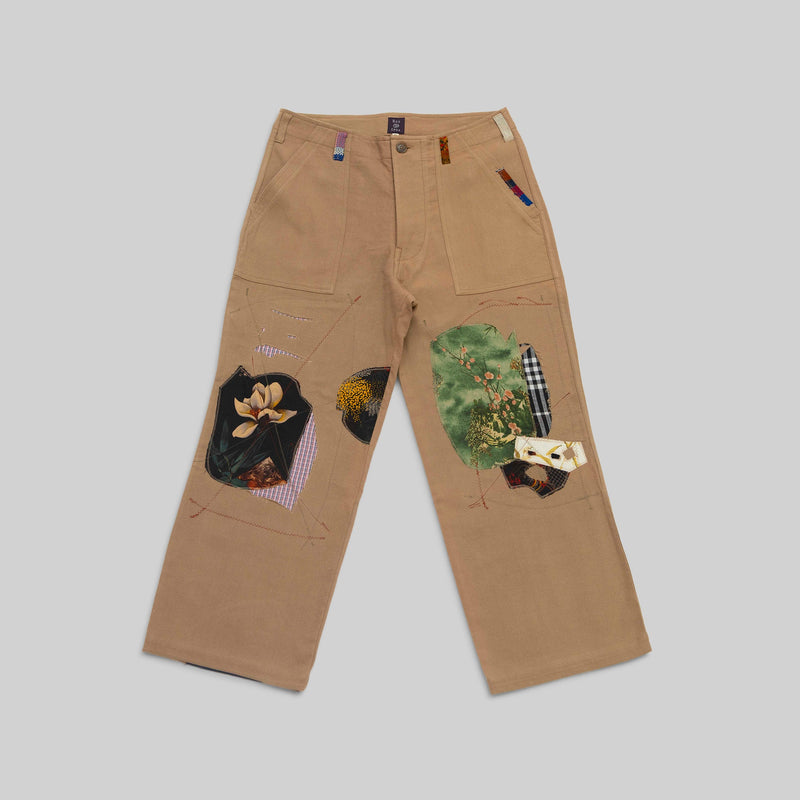 Handwoven Patched Pants - RES IPSA