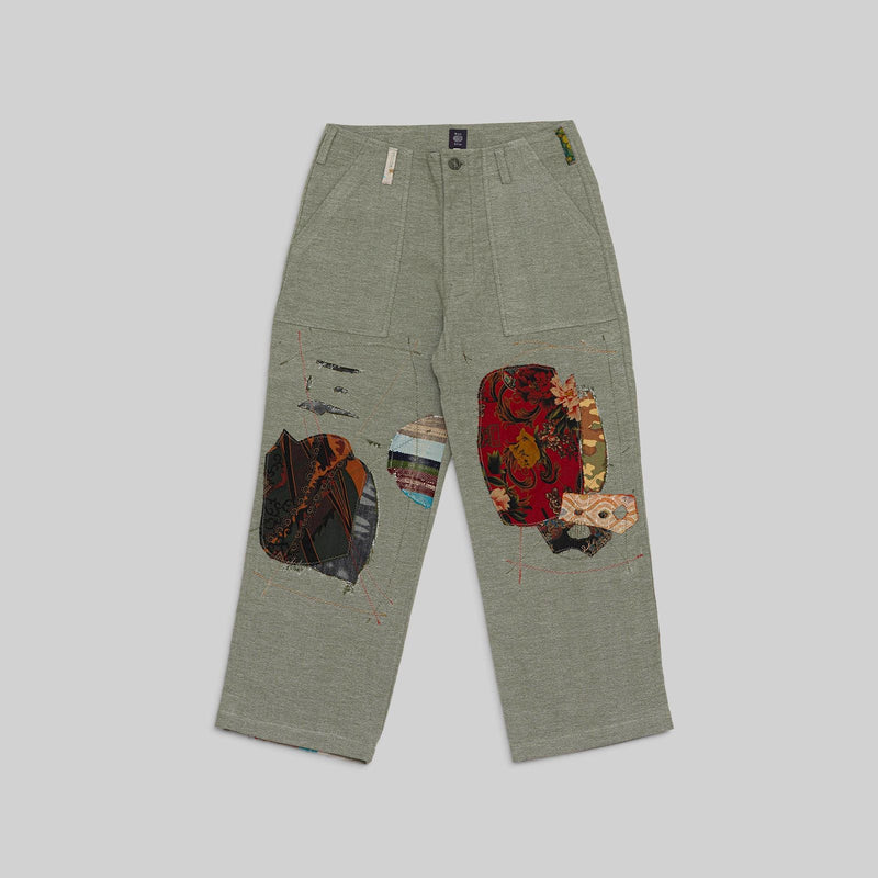 Handwoven Patched Pants - RES IPSA