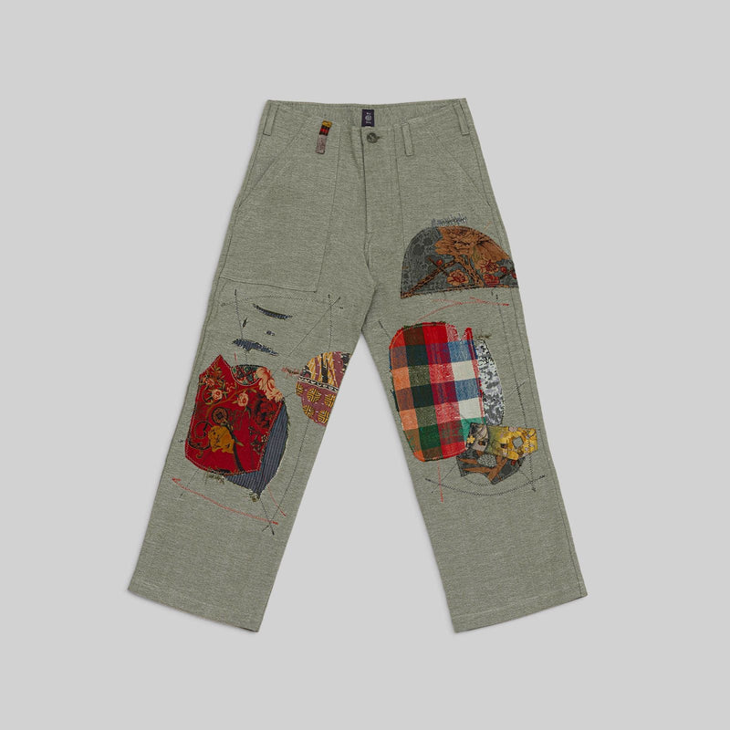 Handwoven Patched Pants - RES IPSA