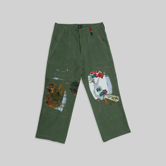 Handwoven Patched Pants - RES IPSA