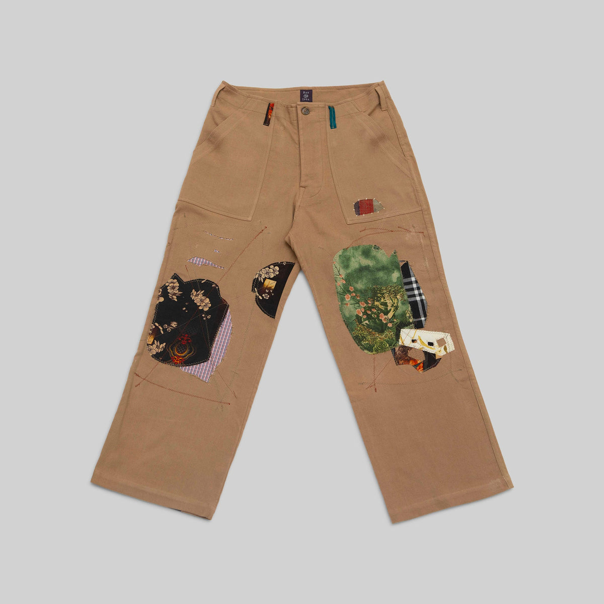 Handwoven Patched Pants - RES IPSA