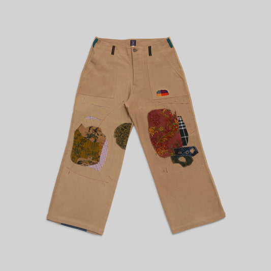 Handwoven Patched Pants - RES IPSA