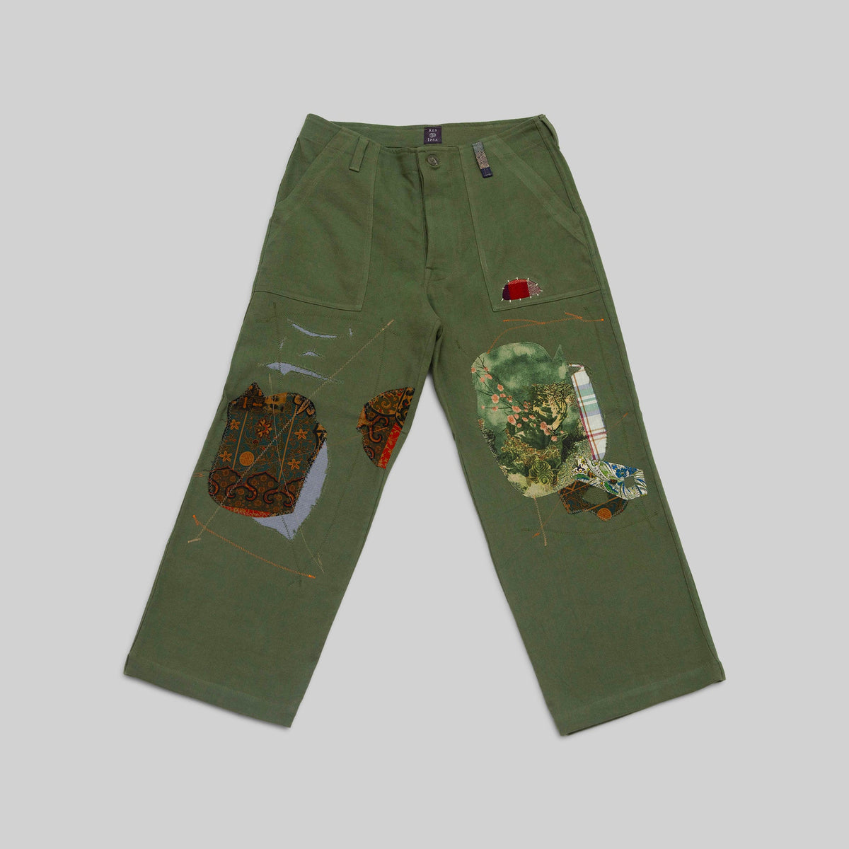 Handwoven Patched Pants - RES IPSA