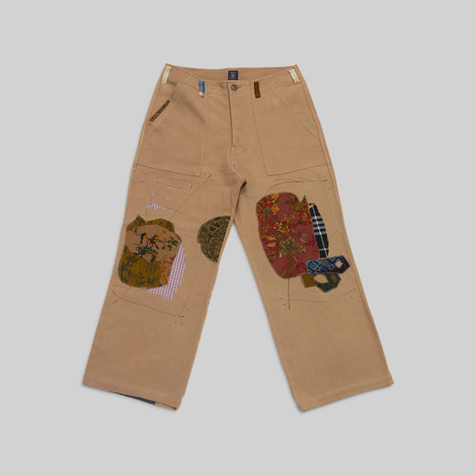 Handwoven Patched Pants - RES IPSA