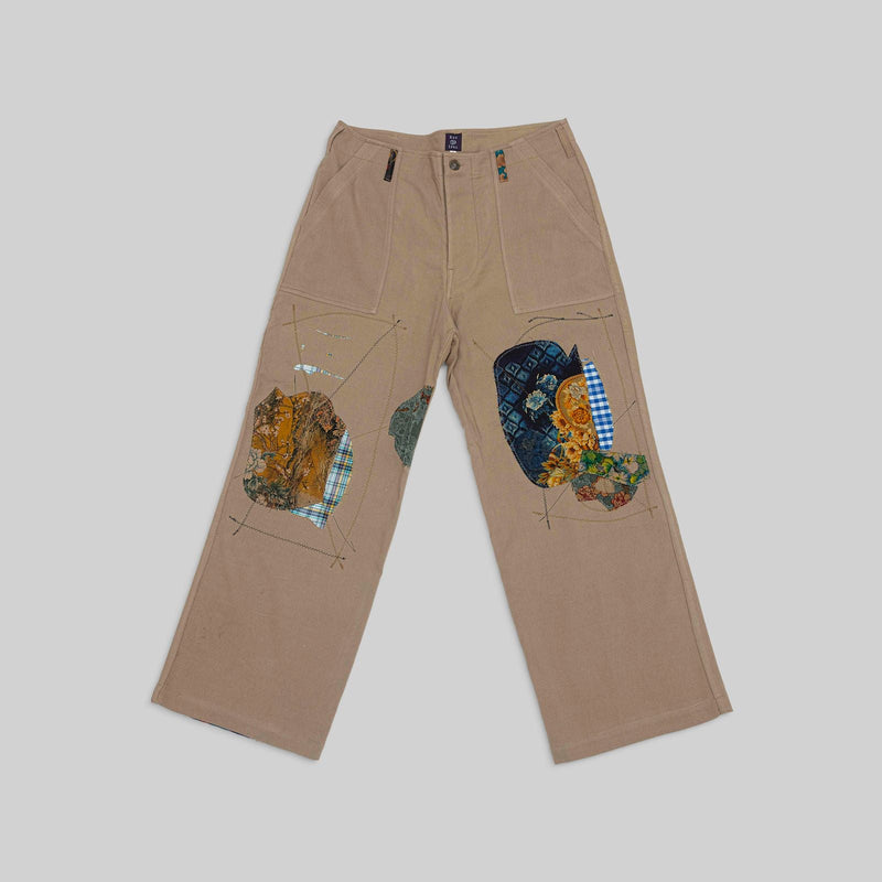 Handwoven Patched Pants - RES IPSA