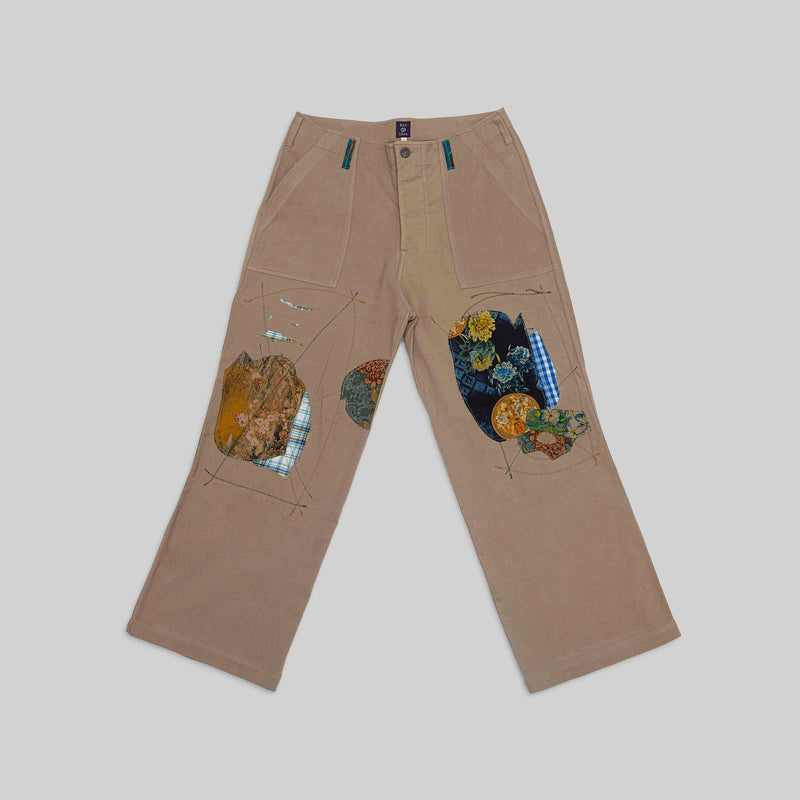Handwoven Patched Pants - RES IPSA