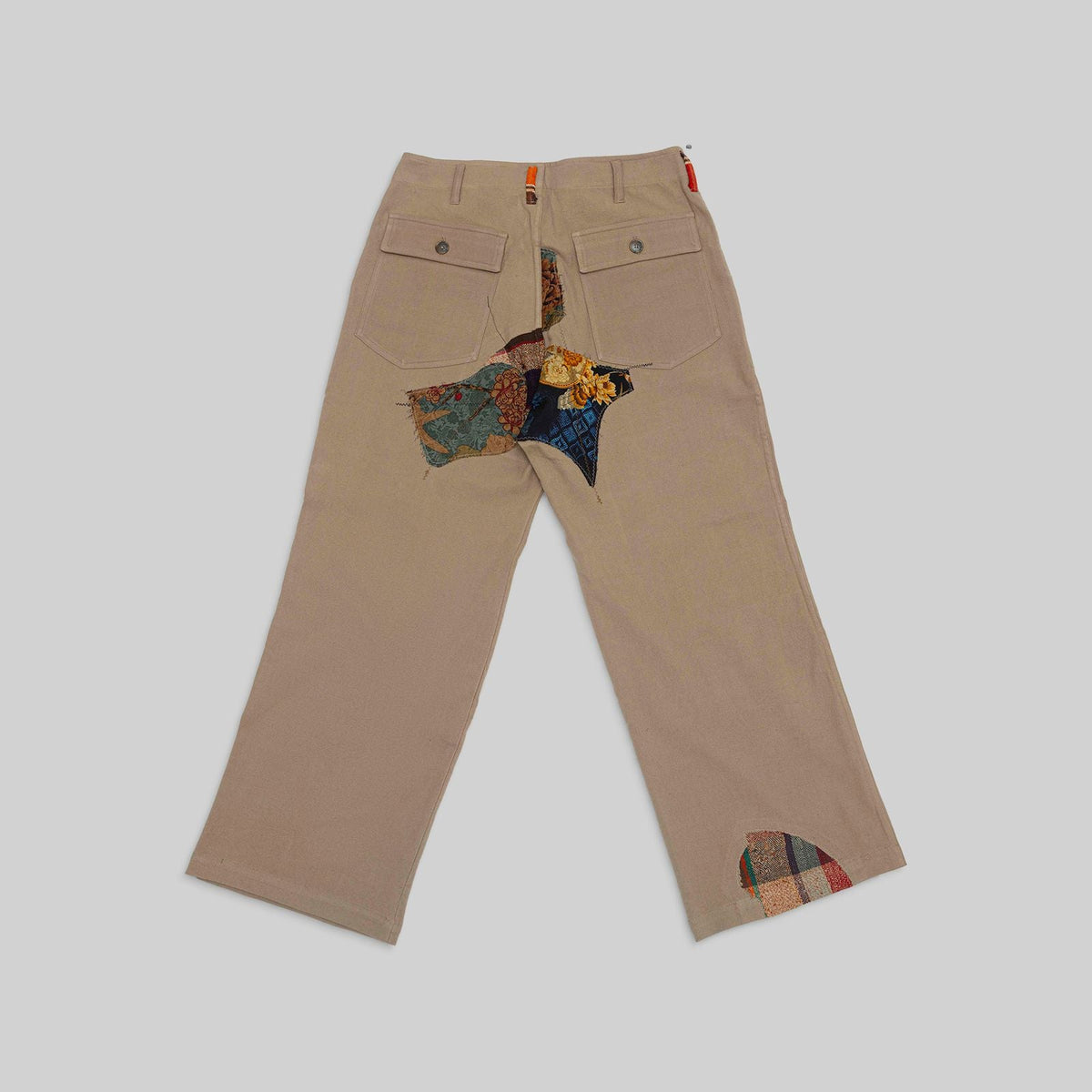 Handwoven Patched Pants - RES IPSA