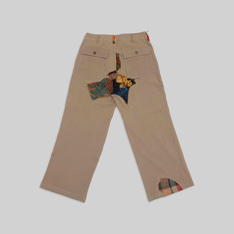 Handwoven Patched Pants - RES IPSA