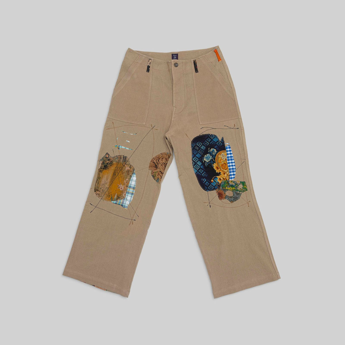 Handwoven Patched Pants - RES IPSA