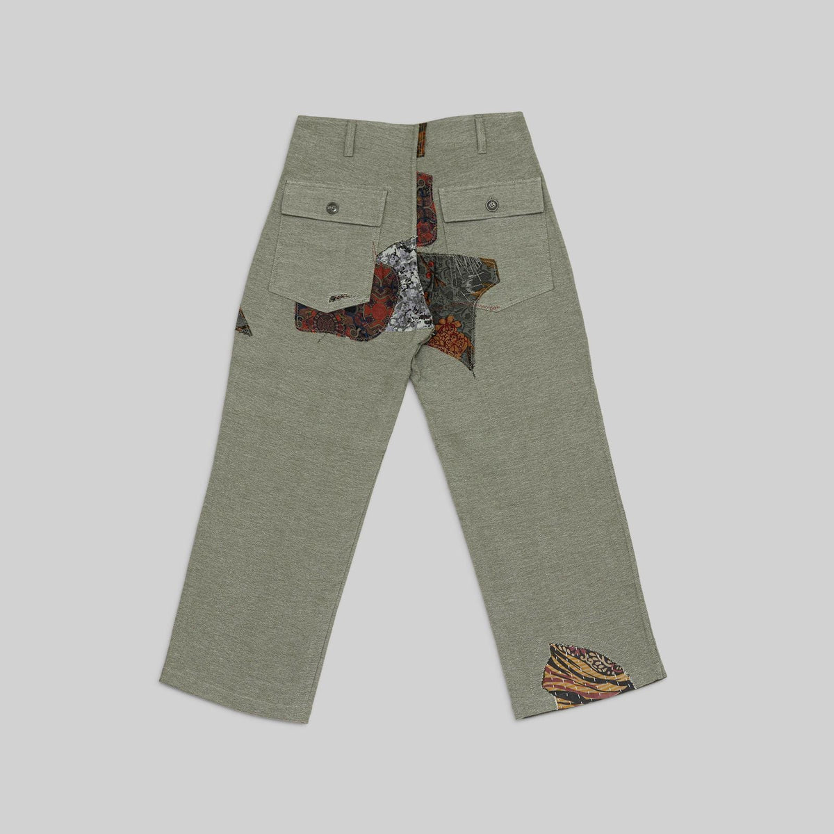 Handwoven Patched Pants - RES IPSA