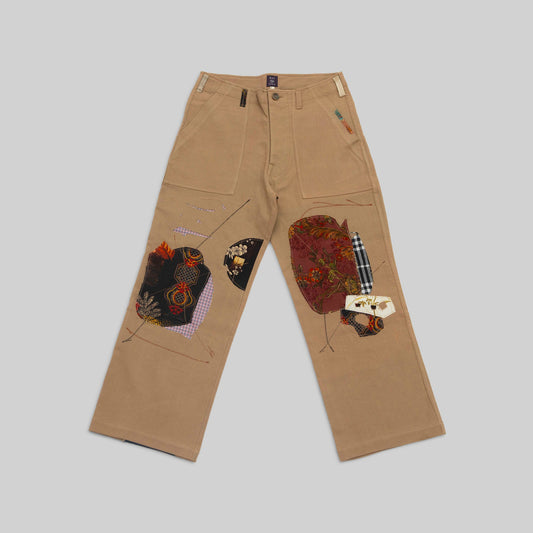 Handwoven Patched Pants - RES IPSA