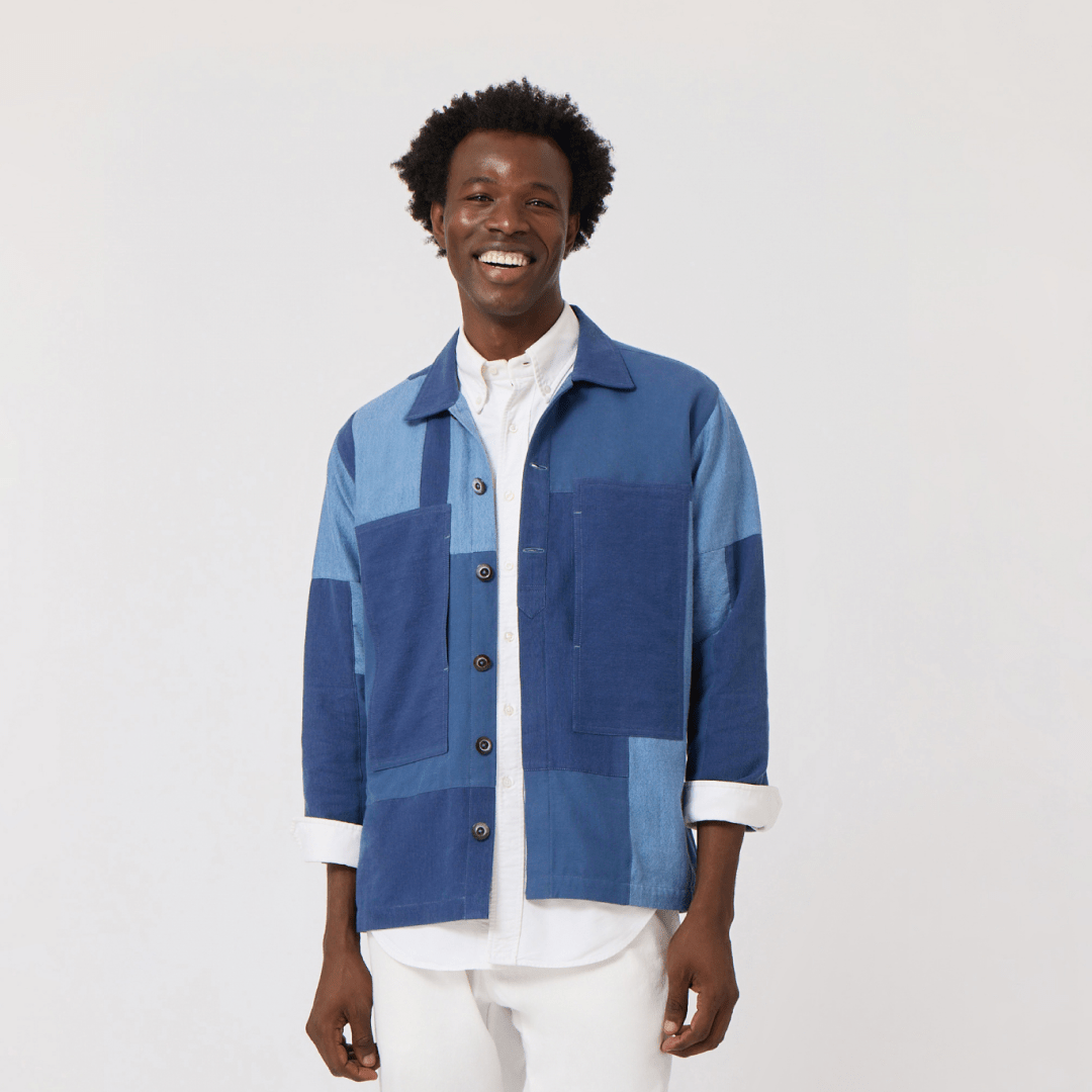 Handwoven Patchwork Workshirt - RES IPSA
