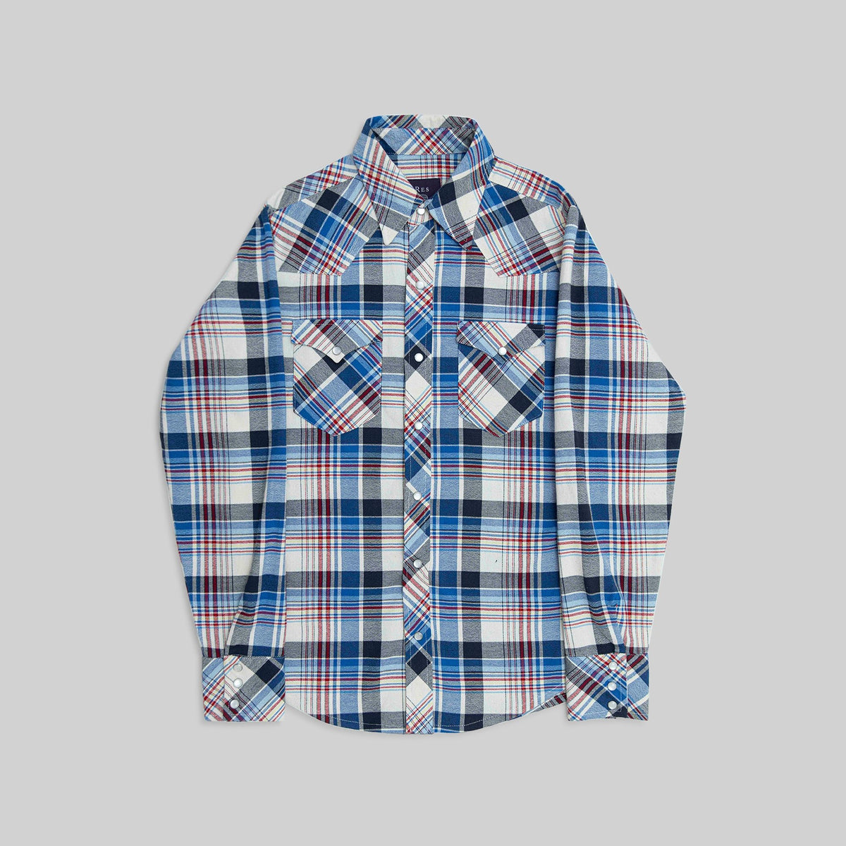 Handwoven Plaid Western Shirt - RES IPSA