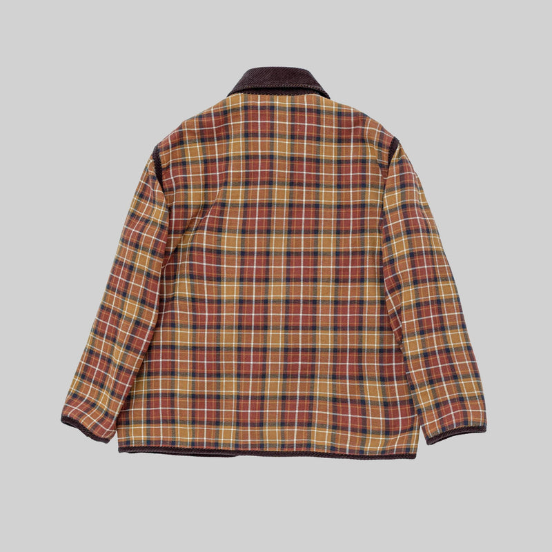 Handwoven Reversible Jacket with Corduroy Trim - RES IPSA