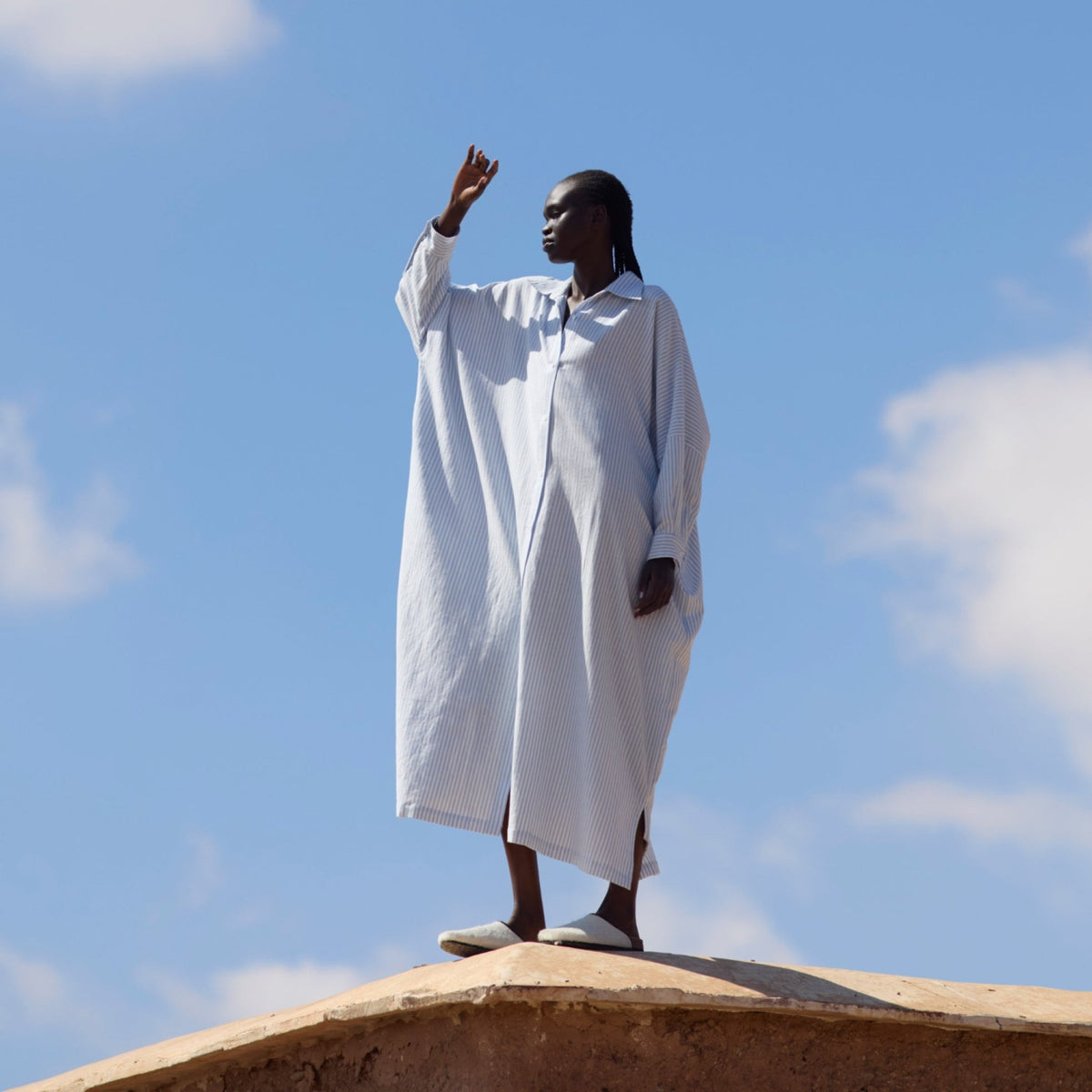 Handwoven Stripe Kaftan - RES IPSA