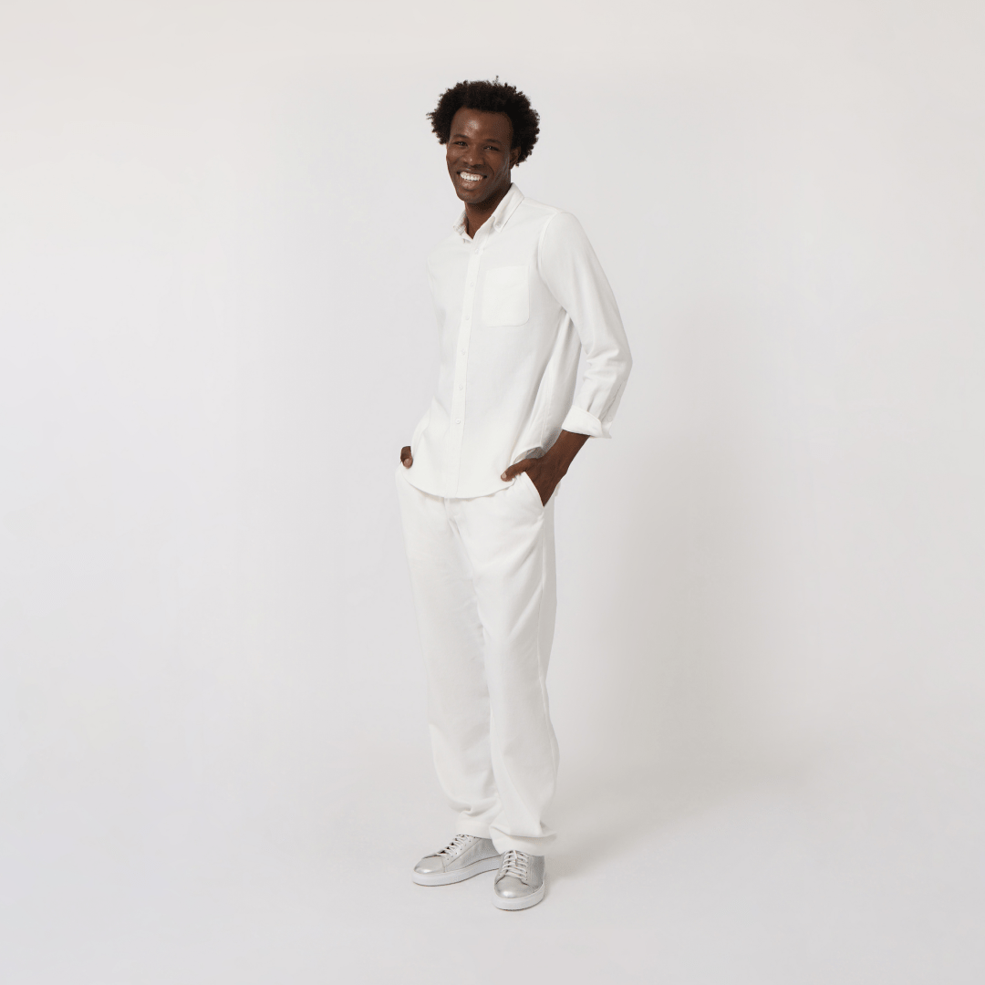 Handwoven White Pants – RES IPSA