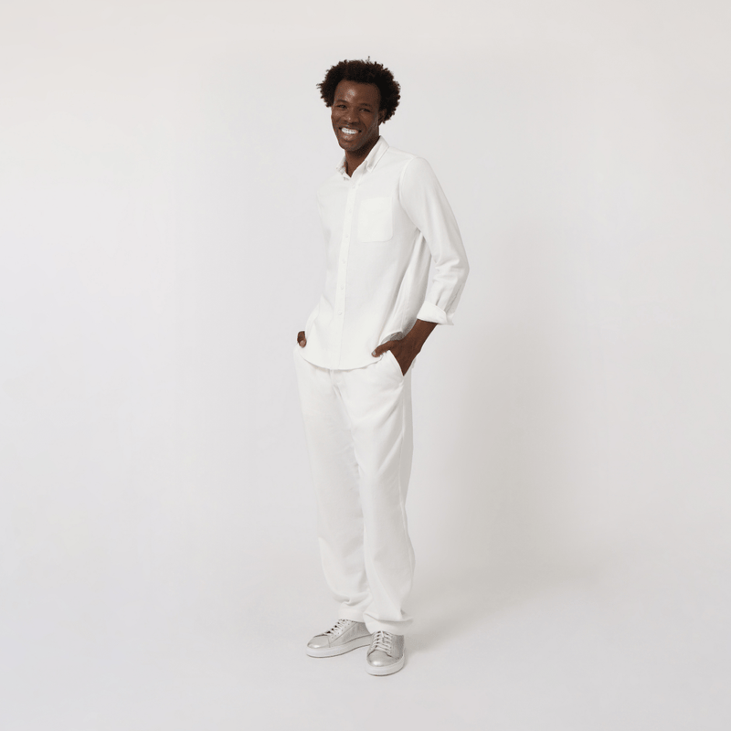 Handwoven White Pants – RES IPSA